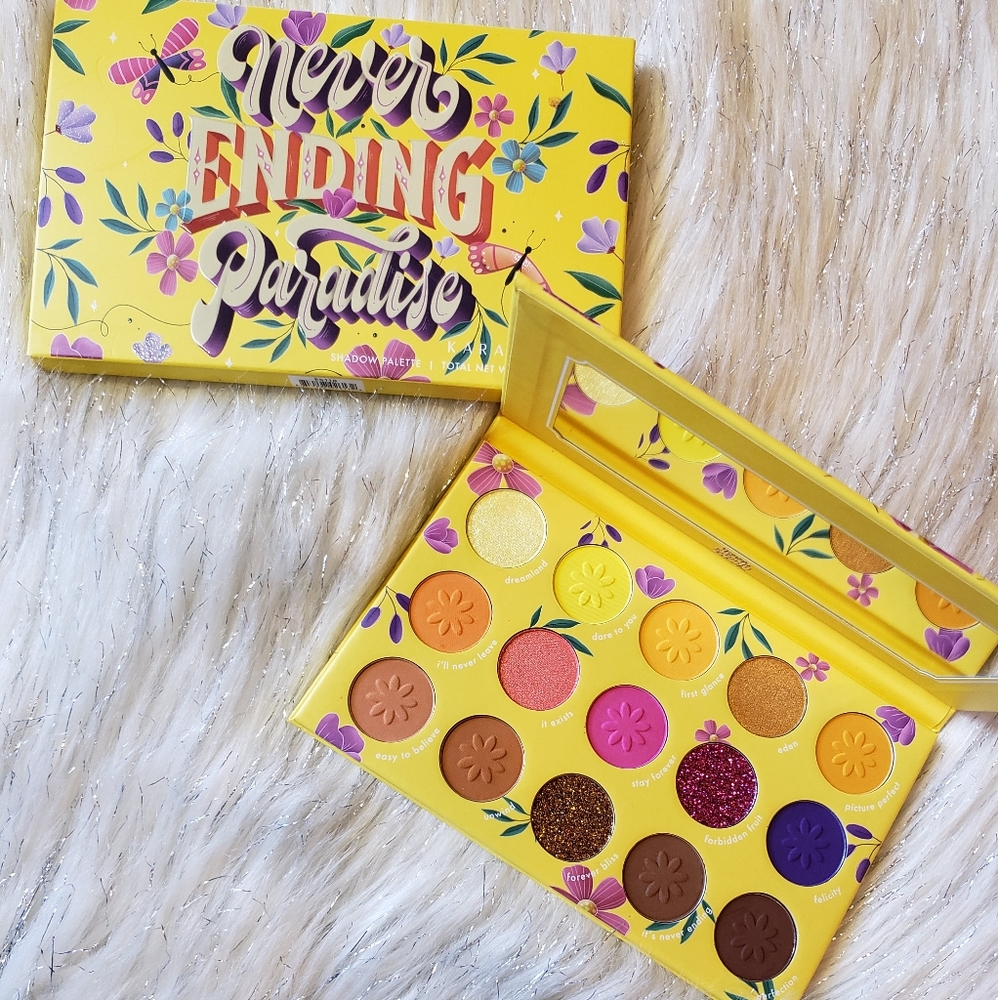 Never Ending Paradise 15 Color Eyeshadow Palette from Kara Beauty
